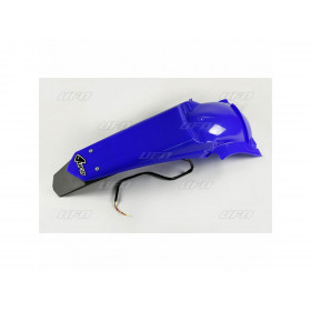 Garde-boue arrière & support de plaque avec feu UFO bleu Reflex Yamaha WR450F/250F