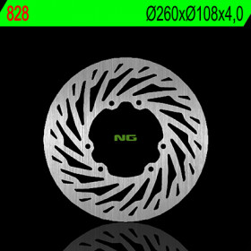 Disque de frein avant gauche NG 828 rond fixe Rieju