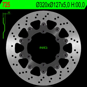 Disque de frein avant NG 725 rond semi-flottant KTM