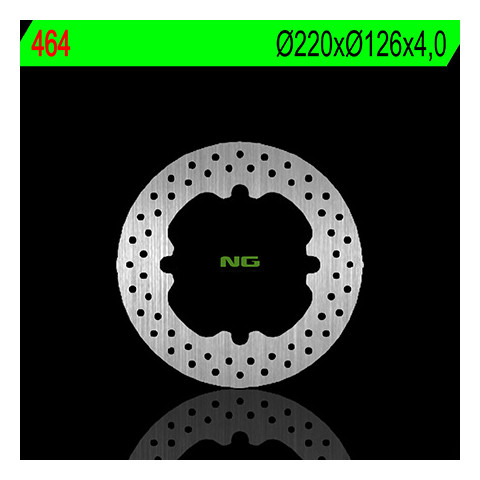 Disque de frein arrière droit NG 464 rond fixe Husqvarna