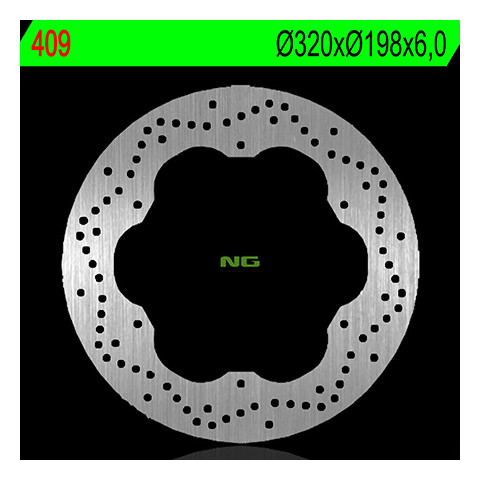 Disque de frein NG 409 rond fixe Yamaha