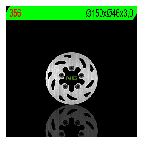 Disque de frein arrière droit NG 356 rond fixe Montesa Cota 315