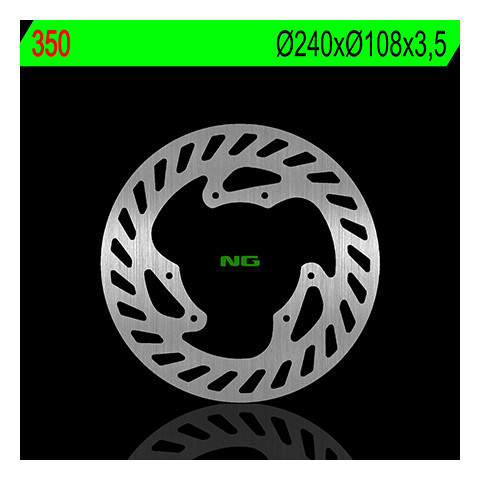 Disque de frein avant gauche NG 350 rond fixe Gas Gas