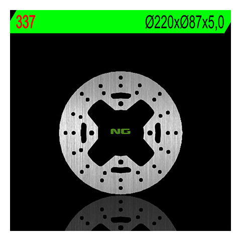 Disque de frein arrière droit NG 337 rond fixe Cagiva