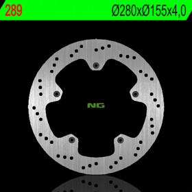 Disque de frein avant gauche NG 289 rond fixe