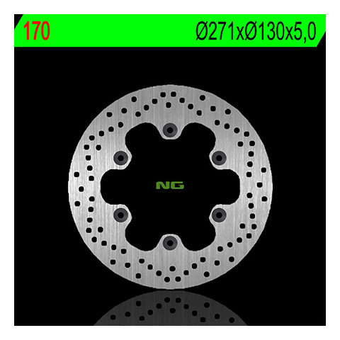 Disque de frein NG 170 rond fixe