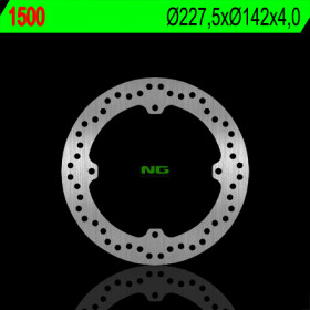 Disque de frein arrière NG 1500 rond fixe Polaris Outlaw 500