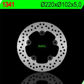 Disque de frein arrière NG 1341 rond fixe Aprilia