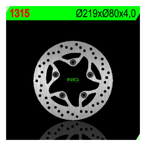 Disque de frein fixe avant NG Dealim S1 125