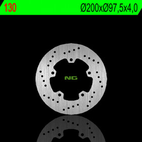 Disque de frein avant gauche NG 130 rond fixe