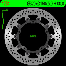 Disque de frein avant NG 1284 rond flottant KTM