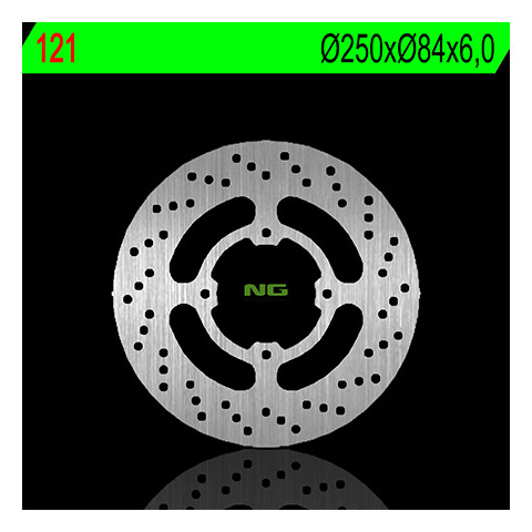 Disque de frein arrière droit NG 121 rond fixe Suzuki