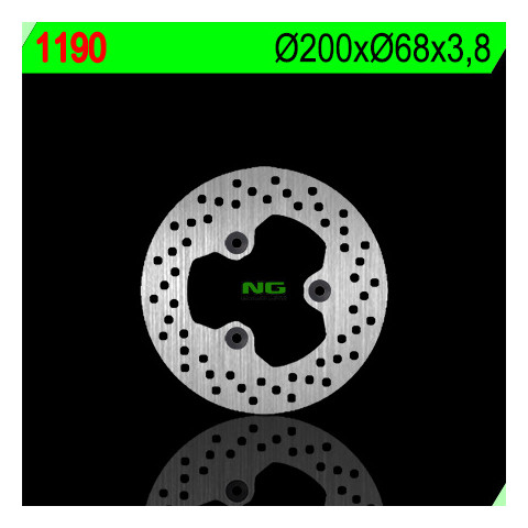 Disque de frein fixe arrière NG Dealim S2 125