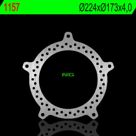 Disque de frein avant NG 1157 rond fixe