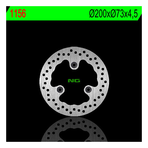 Disque de frein arrière NG 1156 fixe