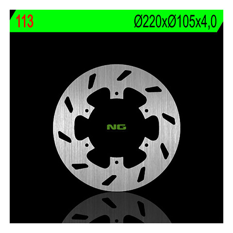 Disque de frein NG 113 rond fixe