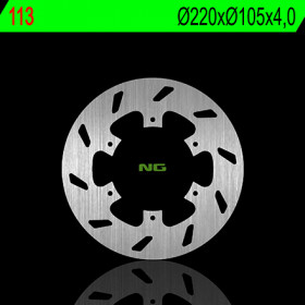 Disque de frein NG 113 rond fixe