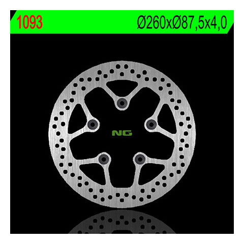 Disque de frein avant NG 1093 rond fixe Kymco