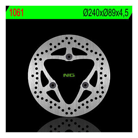 Disque de frein NG 1061 rond fixe Suzuki Burgman