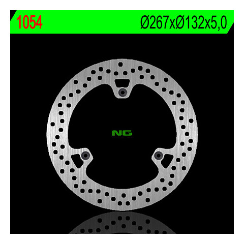 Disque de frein arrière droit NG 1054 rond fixe Yamaha