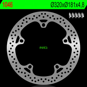 Disque de frein avant NG 1046 rond fixe BMW