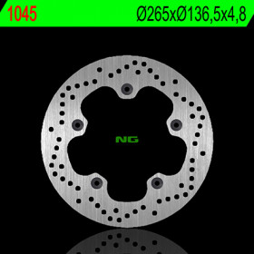 Disque de frein arrière NG 1045 rond fixe BMW