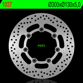 Disque de frein avant gauche NG 1037 rond fixe