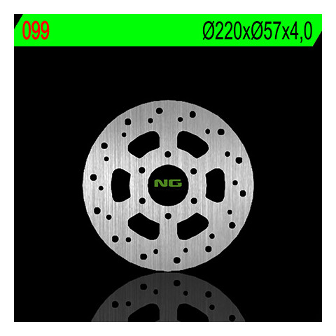 Disque de frein NG 099 rond fixe