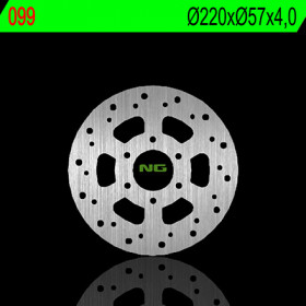 Disque de frein NG 099 rond fixe