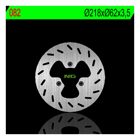 Disque de frein NG 082 rond fixe