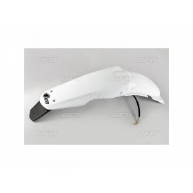 Garde-boue arrière & support de plaque avec feu UFO blanc Suzuki RM125/250