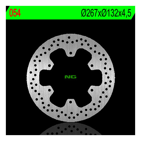 Disque de frein avant gauche NG 054 rond fixe Yamaha XT600E