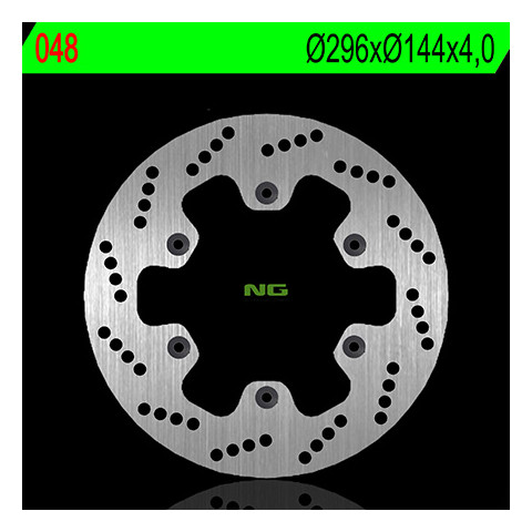 Disque de frein avant gauche NG 048 rond fixe