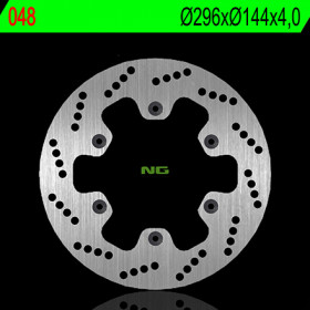 Disque de frein avant gauche NG 048 rond fixe