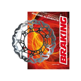 Disque de frein avant gauche BRAKING SK2 WK077L Wave flottant Suzuki