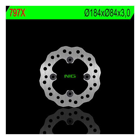 Disque de frein NG 797X pétale fixe