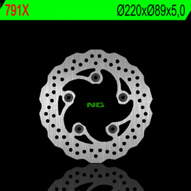 Disque de frein arrière NG 791X pétales fixe