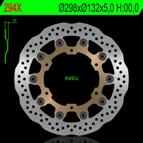 Disque de frein avant NG 294X pétale flottant Yamaha