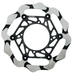 Disque de frein avant BRAKING Batfly BY4127 Wave semi-flottant