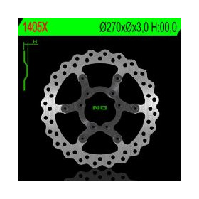 Disque de frein NG Ø270 pétale fixe type 1405X TM