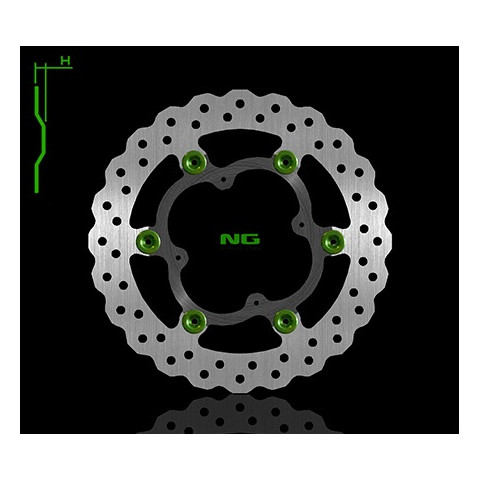 Disque de frein avant NG 1324X pétale flottant KTM