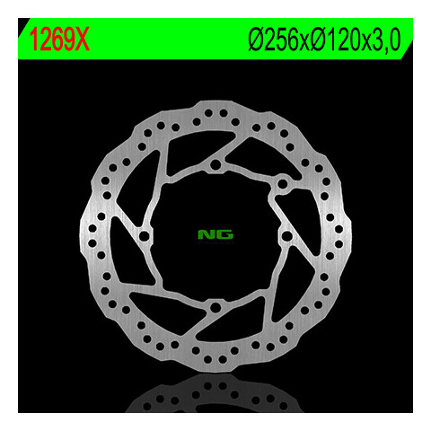 Disque de frein avant gauche NG 1269X pétale fixe Sherco