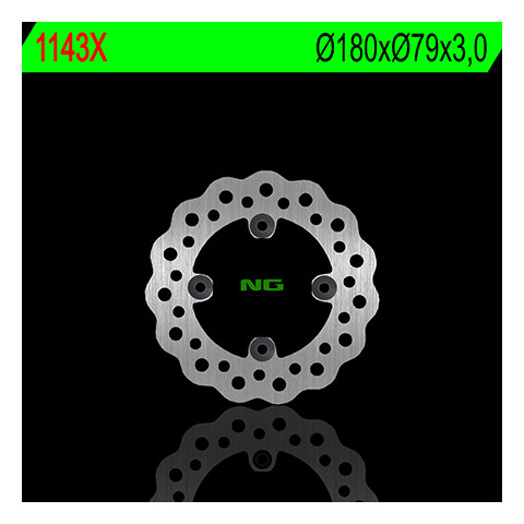 Disque de frein NG 1143X pétale fixe