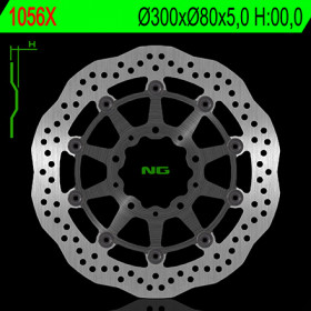 Disque de frein avant NG 1056X pétale flottant Kawasaki