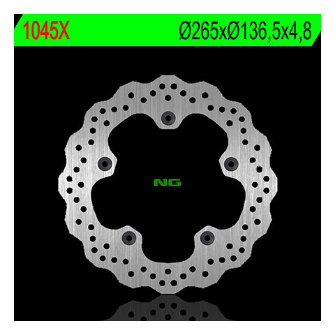 Disque de frein arrière NG 1045X pétales fixe BMW