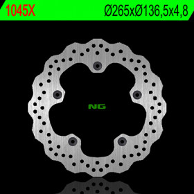 Disque de frein arrière NG 1045X pétales fixe BMW