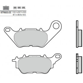 Plaquettes de frein BREMBO 07YA53CC organique Yamaha