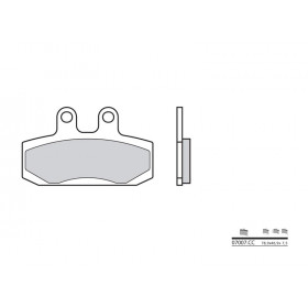 Plaquettes de frein BREMBO 07007CC organique