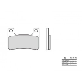 Plaquettes de frein BREMBO 07SU27LA métal fritté Suzuki GSX-R600/450/1000