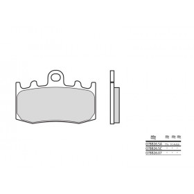 Plaquettes de frein BREMBO 07BB26LA métal fritté